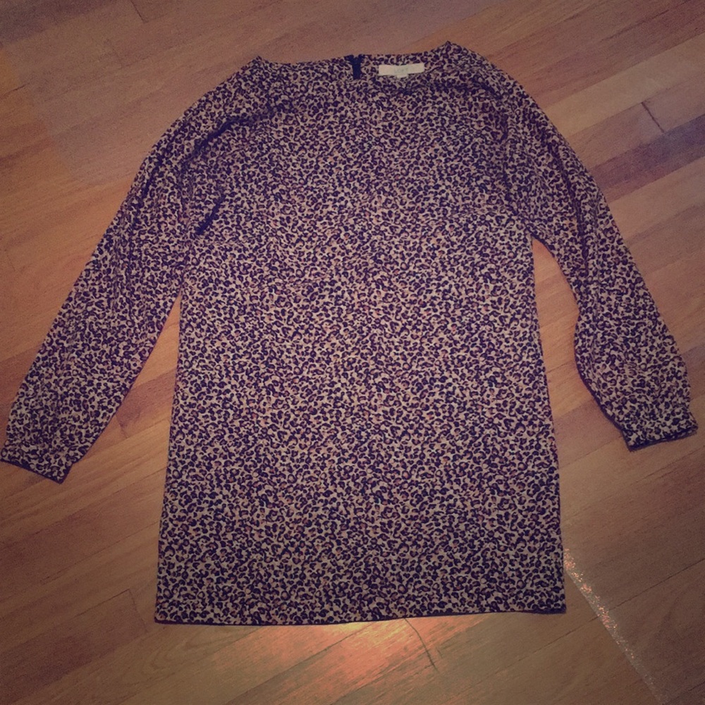 Animal print dress